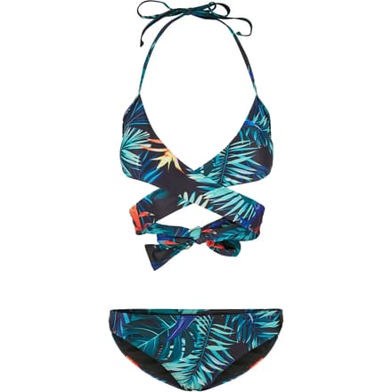 Urban Classics - Draped Pattern Bikini set - S - Multicolours