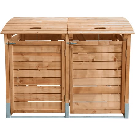 Intergard Kliko ombouw container ombouw klikoberging klikokast containerberging dubbel dichte achterkant