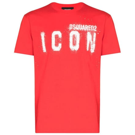 T-shirt DSQUARED2 Icon RED Italien - Taille: XXL red
