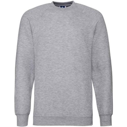 Russell Klassiek kinder sweatshirt (Lichte Oxford Heide)