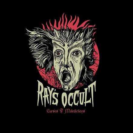 Ghostbusters Ray's Occult Curses And Maledictions Men's T-Shirt - Black - S