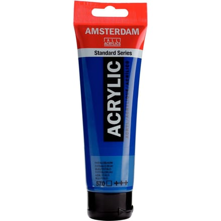 Amsterdam Standard Series Acrylverf Tube 120 ml Phtaloblauw 570