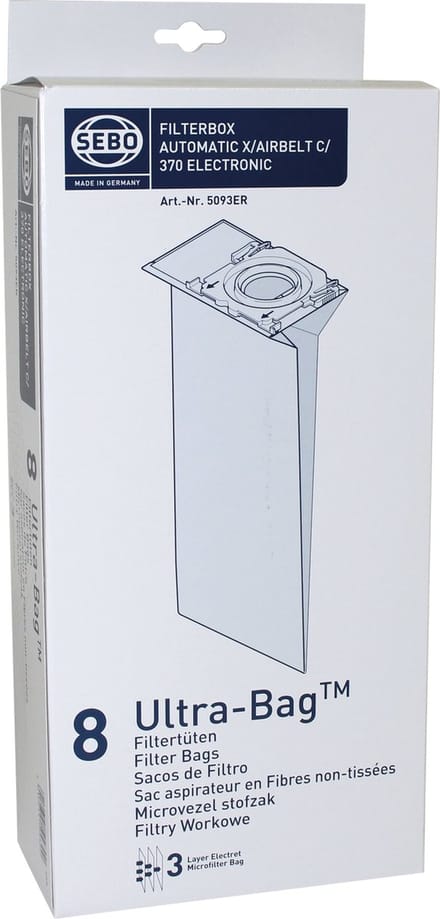 Sebo Originele Stofzakken C/X/370/470