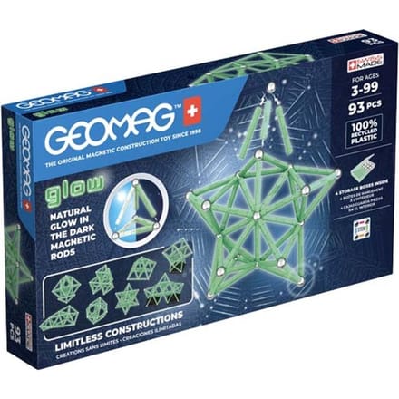 Geomag Geomag Glow Gerecycled 93 stuks