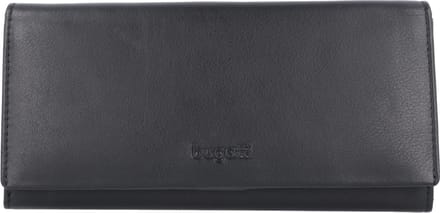 Bugatti Vertice portemonnee leer 19,5 cm - Dames - Horizontaal - schwarz