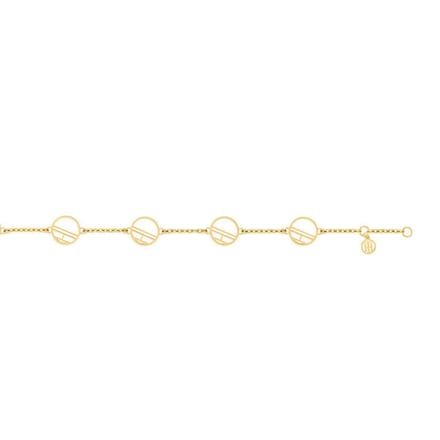 Tommy Hilfiger TJ2780326 Armband  - Goudkleurig