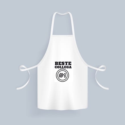 Akyol - beste collega Keukenschort - Beste collega - teamgenoot - cadeau - 82 bij 71 cm