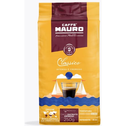 Caffe Mauro Caffè Mauro Classico 250g gemalen