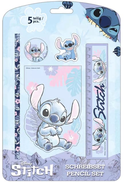 Lilo & Stitchschrijfwarenset - 5 delig