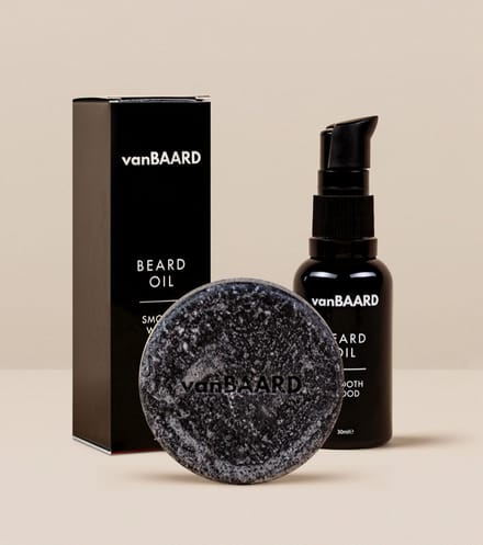vanBAARD - Baardverzorging Set - Baardolie Smoothwood & Shampoobar - 2-delig