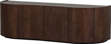 WOOOD Sense Dressoir 4-Deurs - Mango - Walnoot - 50x160x46