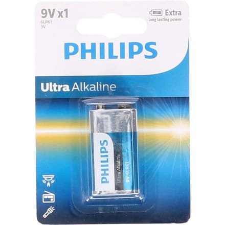 Philips 6LR61 - 9V batterij - 1 stuk