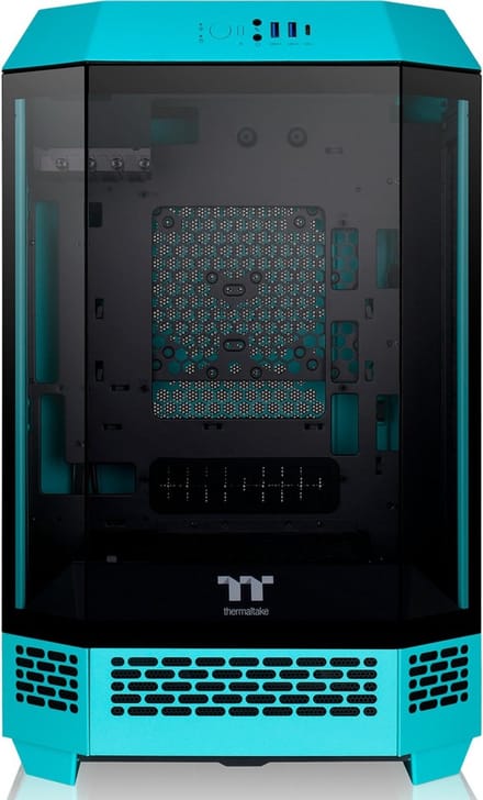 Thermaltake The Tower 300 (Turquoise) - Case - Tower - Blue