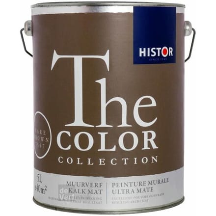 Histor The Color Collection Muurverf Kalkmat - Hare Brown - 5 liter
