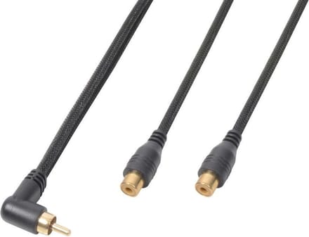 PD Connex Kabel 1x RCA Male - 2x RCA Female 30cm
