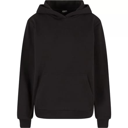 Urban Classics - Loose Brushed Fleece Hoodie/trui - S - Zwart