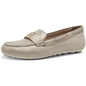 Tamaris Moccassins beige Leer - Dames - Maat 40