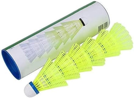6 Stuks Professionele Badminton Shuttlecocks Nylon Dons Ballen voor Training en Competitie