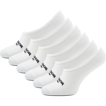 McGregor New York Footies 6-pack White With Anti-slip White Size: 40-46 | Socks Outlet | Heren | Wit