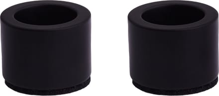 Uyuni kaarsenhouder Light zwart 2-pack
