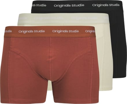 JACK&JONES - JACVESTERBRO SOLID TRUNKS 3 PACK NOOS - Heren - Onderbroeken
