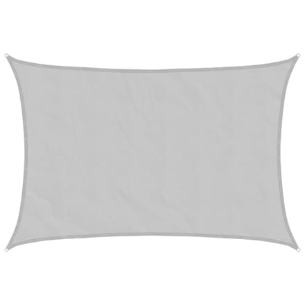 vidaXL - Zonnezeil - 5x3 - m - 100% - polyester - oxford - lichtgrijs