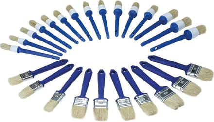 Ivana Wegwerpkwast pvc steel, assortiment (25dlg)
