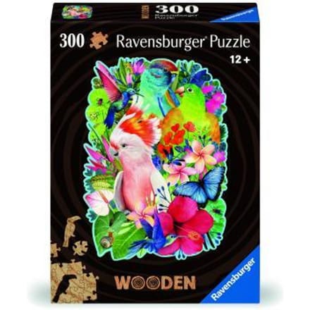 Ravensburger Houten puzzel: Beautiful Birds 300 stukjes Volwassenen puzzels
