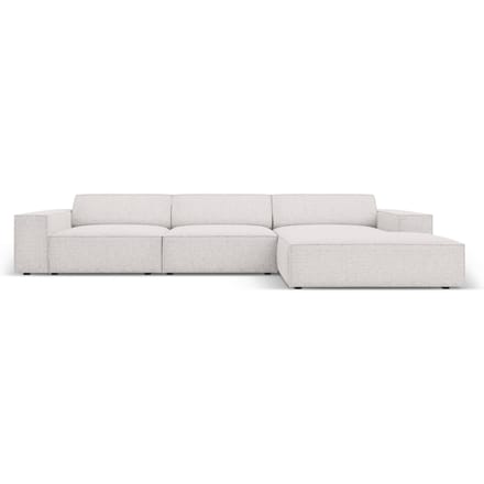 4-zitshoekbank Jodie rechts chenille | Micadoni Home