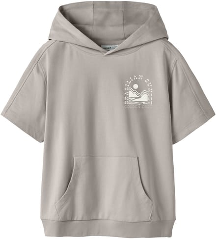 NAME IT - NKMHUKO SS NREG SWEAT WH UNB - Jongens - Sweaters