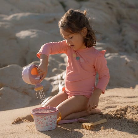 Zwemshirt lange mouw - Roze - Ocean Treasures-74/80