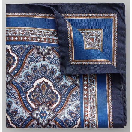Eton Pochet Donker Blauw / male