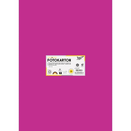 Fotokarton Folia 2-zijdig 50x70cm 300gr nr23 roze