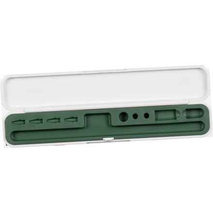 Stylus Pennenhoesje voor IOS Tablet Potlood Schokbestendig Redelijke Indeling Draagbaar Multifunctioneel Stylus Hoesje voor Reizen Groen groen