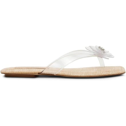 Steve Madden Tigerlily Slides Clear Größe: 36 | Sandalen Outlet | Damen