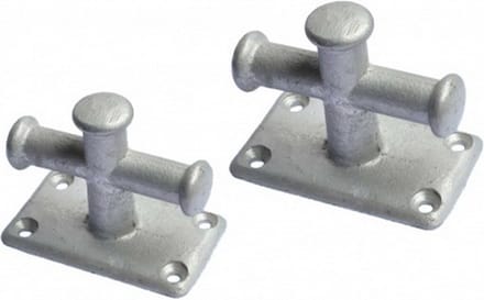 Kruis bolder - gegalvaniseerd - 140 mm