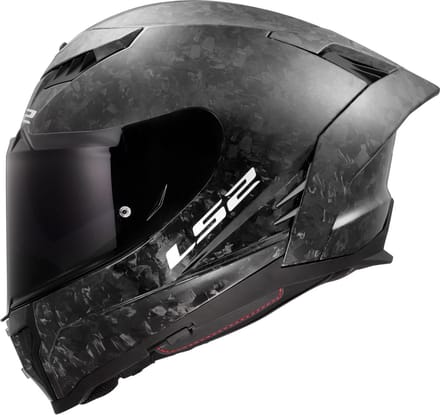 LS2 FF807 Dragon integraalhelm solid forged carbon zwart