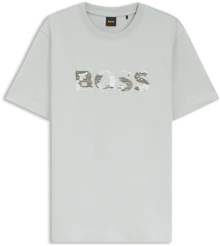 HUGO BOSS Orange T-shirt Te_Insignia Silver (50556009 - 043)