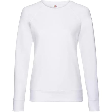 Dunne sweatshirt voor dames Fruit of the Loom Raglan