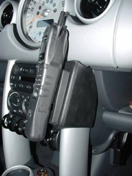 Houder - BMW Mini R50 R53  06/2001-09/2006 Kleur: Zwart