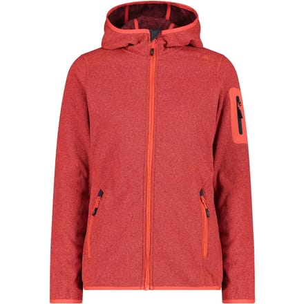 Dames fleece met capuchon CMP