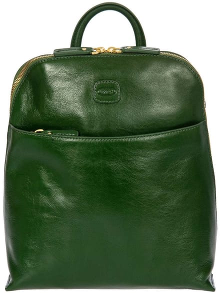BRIC'S Leren vrijetijdsrugzak rugzak Volterra Backpack Pine groen