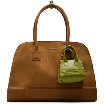 Steve Madden Bharlii Schoudertas Dames - Polyester - Cognac