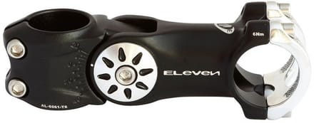 Eleven O-s 1-1/8´ Regulable Fiets Stuurpen Zilver 95 mm / -20º/+40º