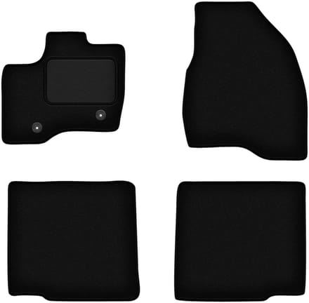 Zwarte veloursmatten voor: Ford Explorer small driver (0)