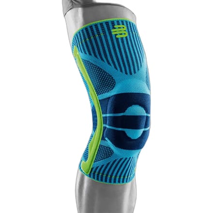 Bauerfeind Sports Knee Support Kniebrace - S - Universeel - Blauw