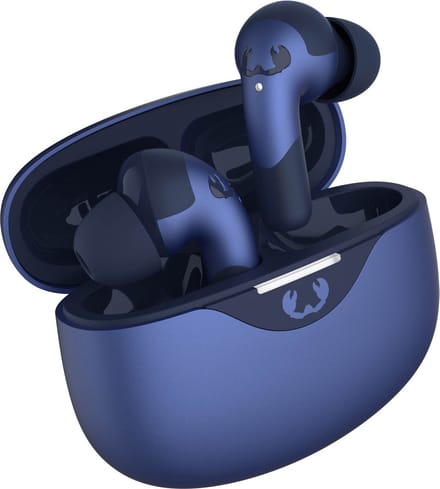 Fresh 'n Rebel Twins Ace – Draadloze Bluetooth Oordopjes met Active Noise Cancelling - IPX4 Waterdicht - 34 uur Speeltijd - True Blue