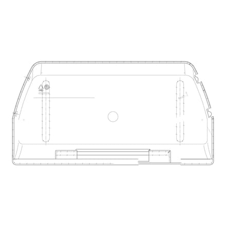 AEG magnetische dichting,grijs,A1699, 517x781mm 2248016491