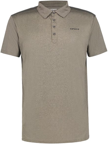 Ice Peak Bridgton Wandelpolo Heren Bruin M