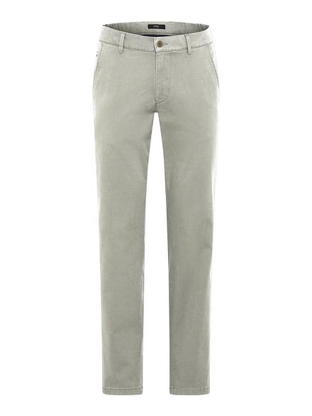 Eurex Heren Flatfrontbroek  Style THILO KHAKI Groen Khaki, groen - khaki, maat 48